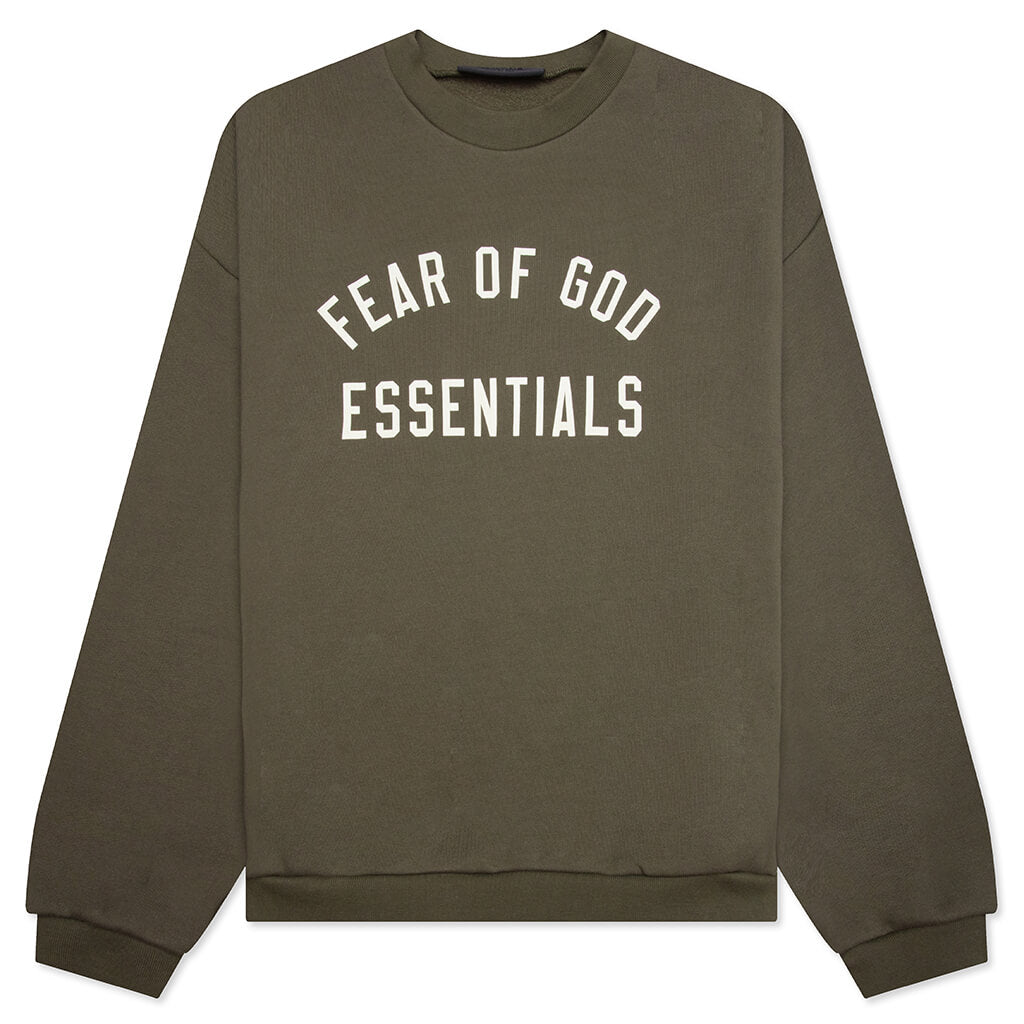 Fleece Crewneck - Military