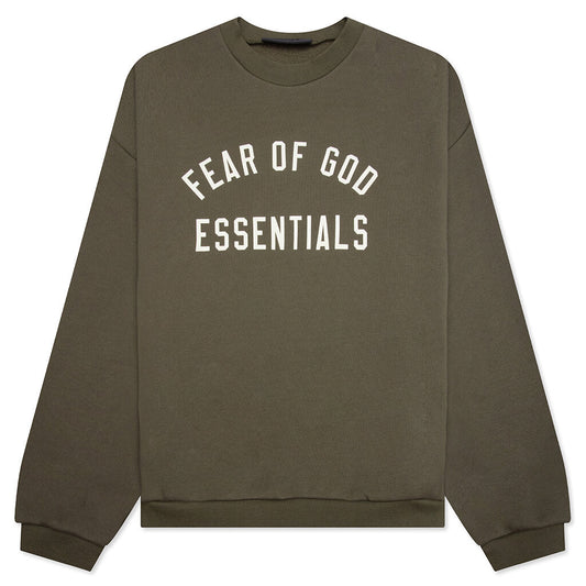 Fleece Crewneck - Military