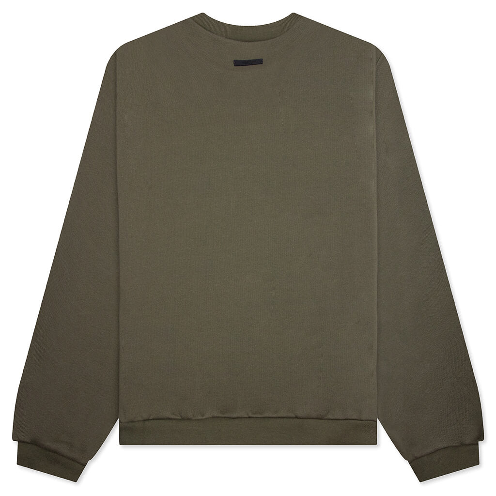 Fleece Crewneck - Military
