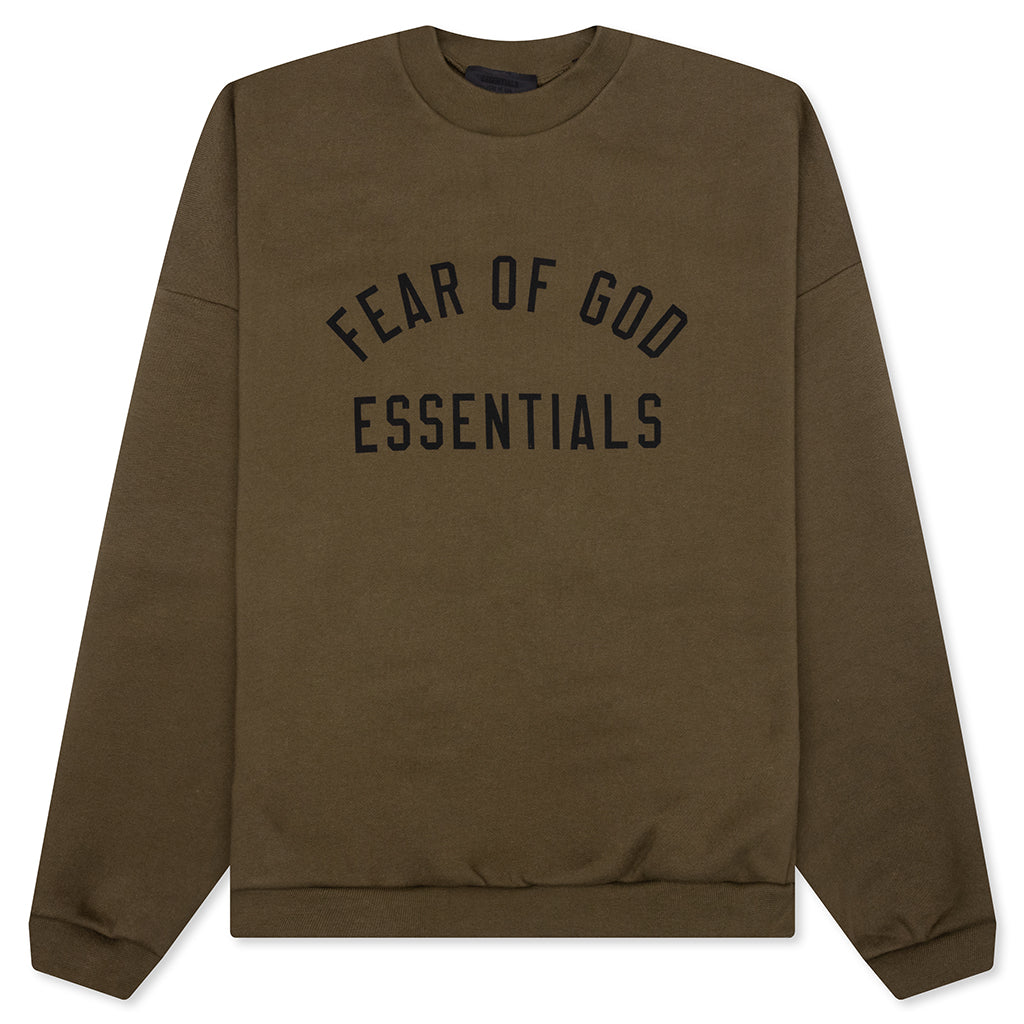 Fleece Crewneck - Olive