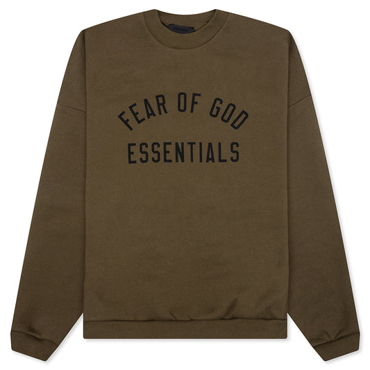 Fleece Crewneck - Olive