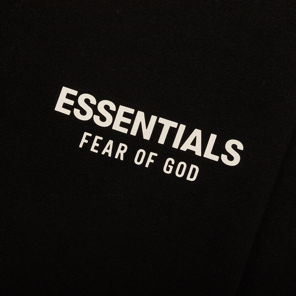 Fleece Essential Sweatpant - Black