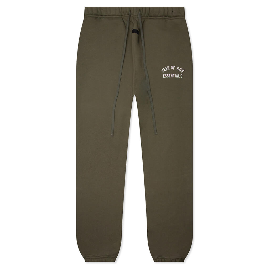 Fleece Essential Sweatpant - Military
