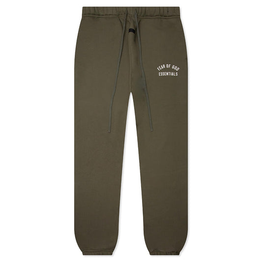 Fleece Essential Sweatpant - Military