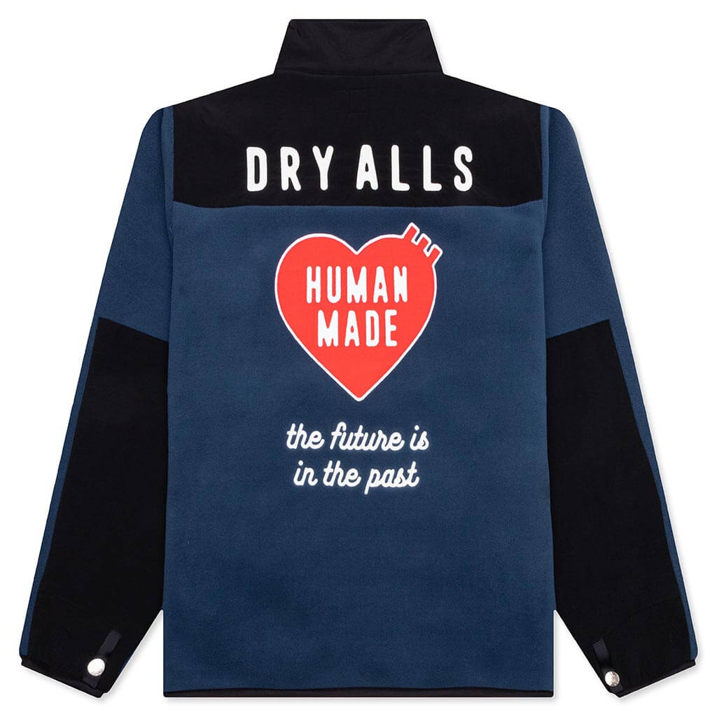 Fleece Half Zip Jacket - Navy
