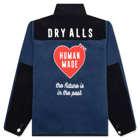 Fleece Half Zip Jacket - Navy