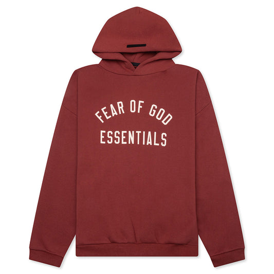 Fleece Hoodie - Crimson
