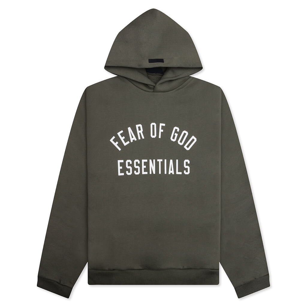 Fleece Hoodie - Military