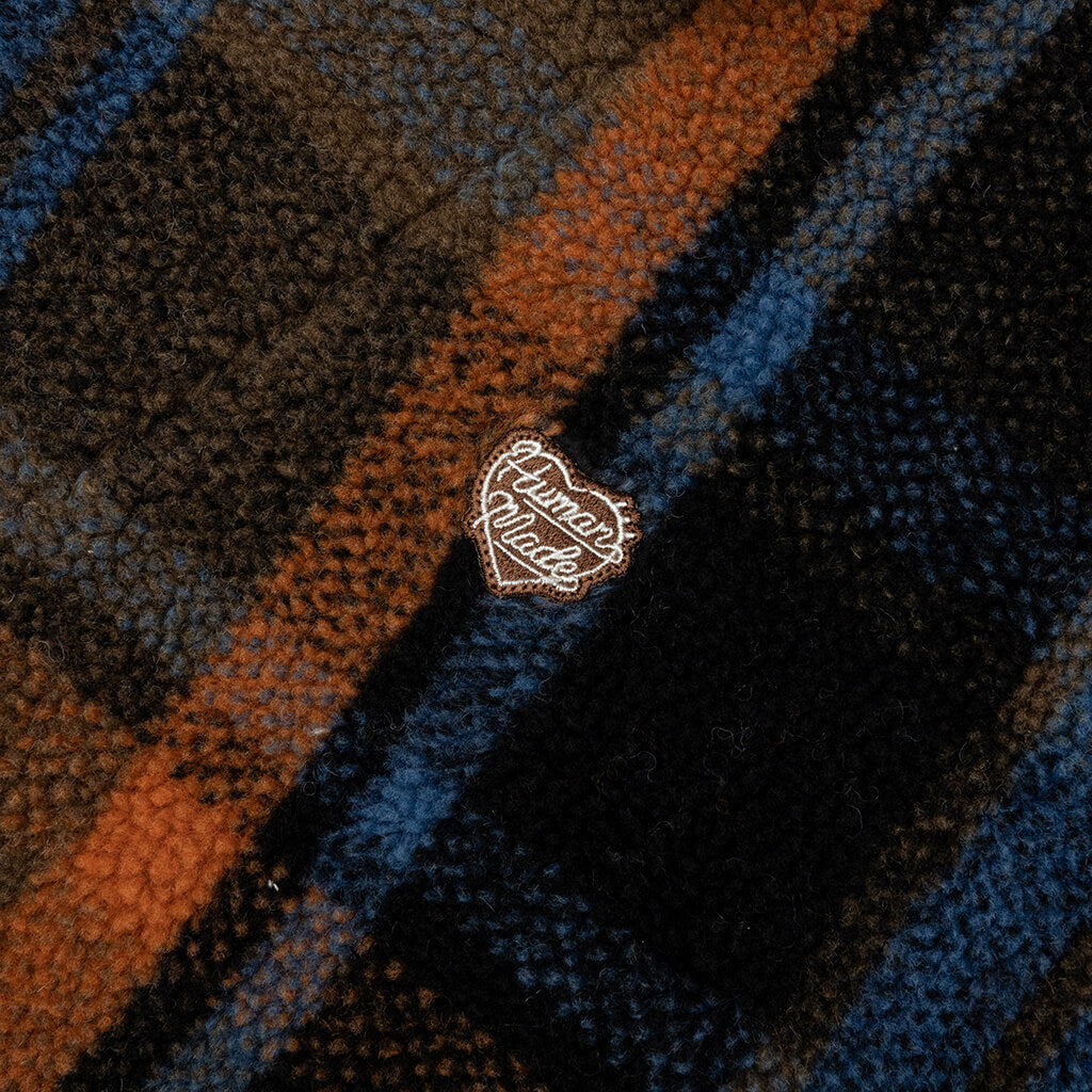 Fleece Pullover - Brown