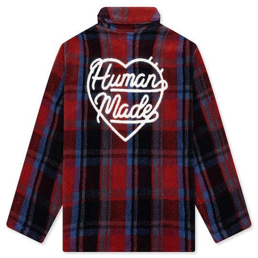 Fleece Pullover - Red