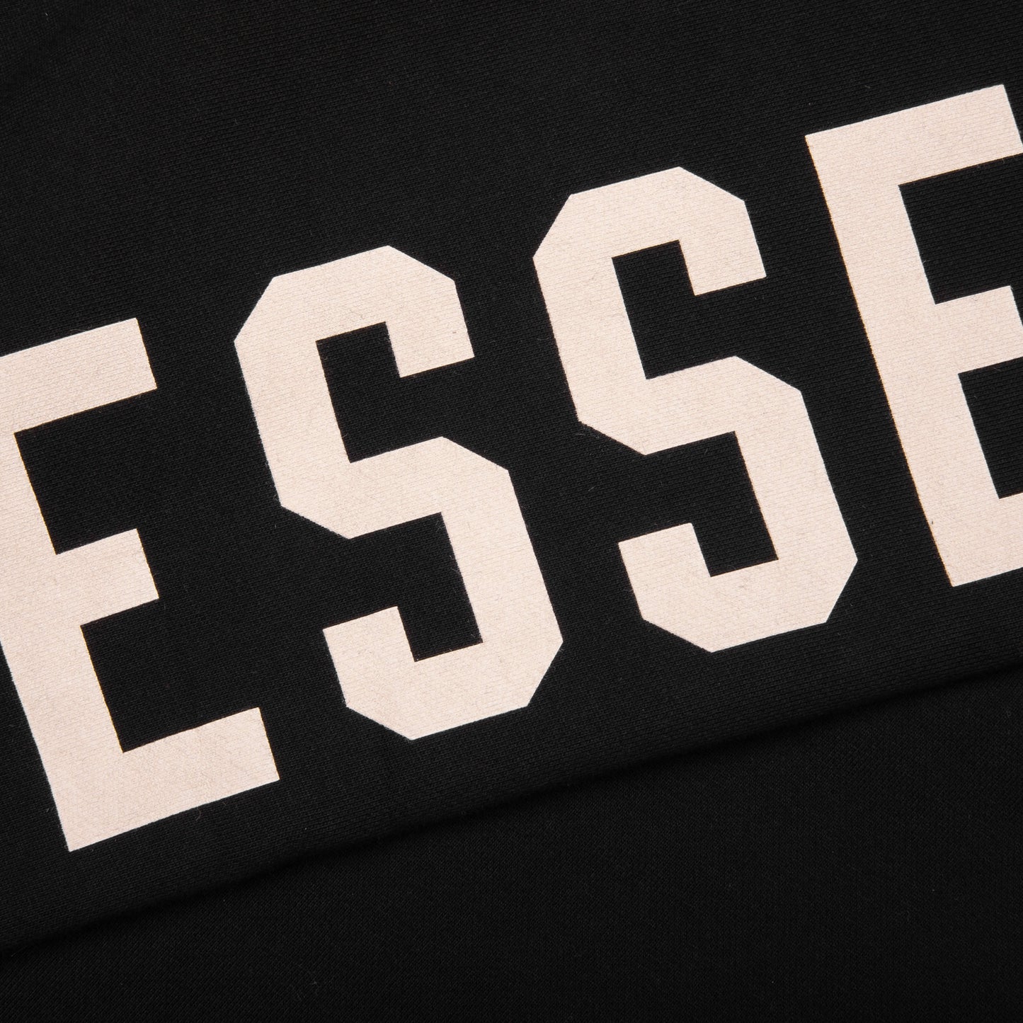 Fleece Relaxed Sweatpant - Black