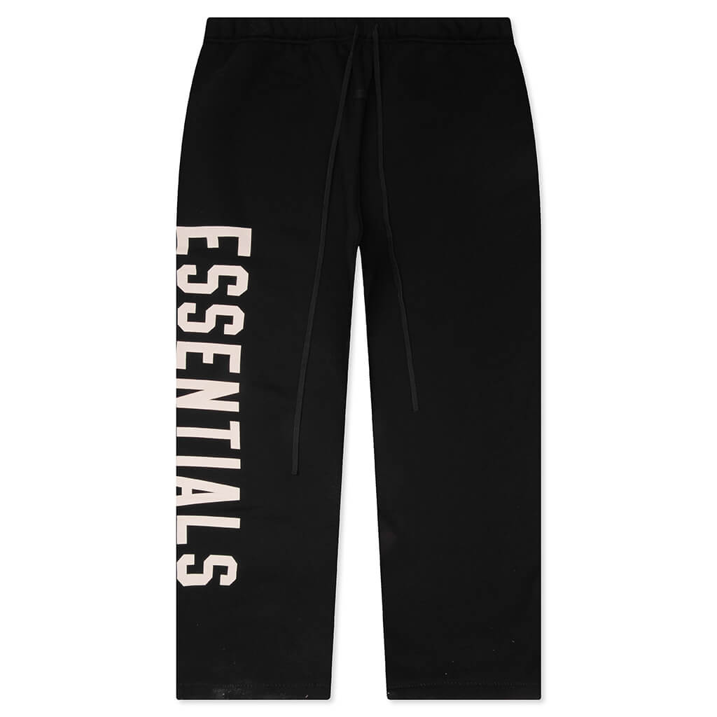 Fleece Relaxed Sweatpant - Black