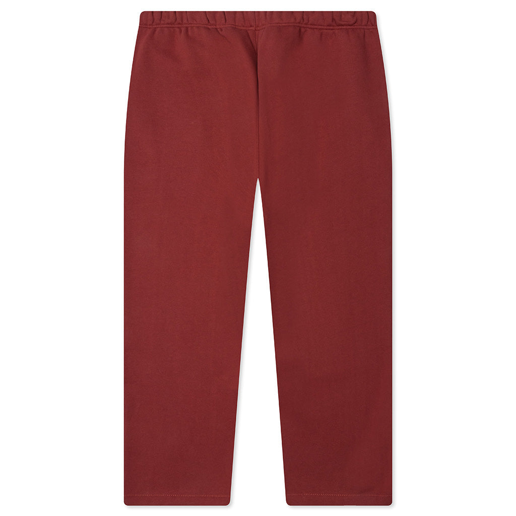 Fleece Relaxed Sweatpant - Crimson