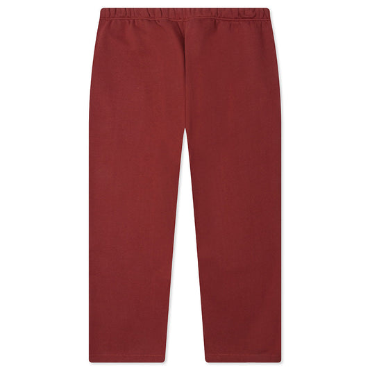 Fleece Relaxed Sweatpant - Crimson