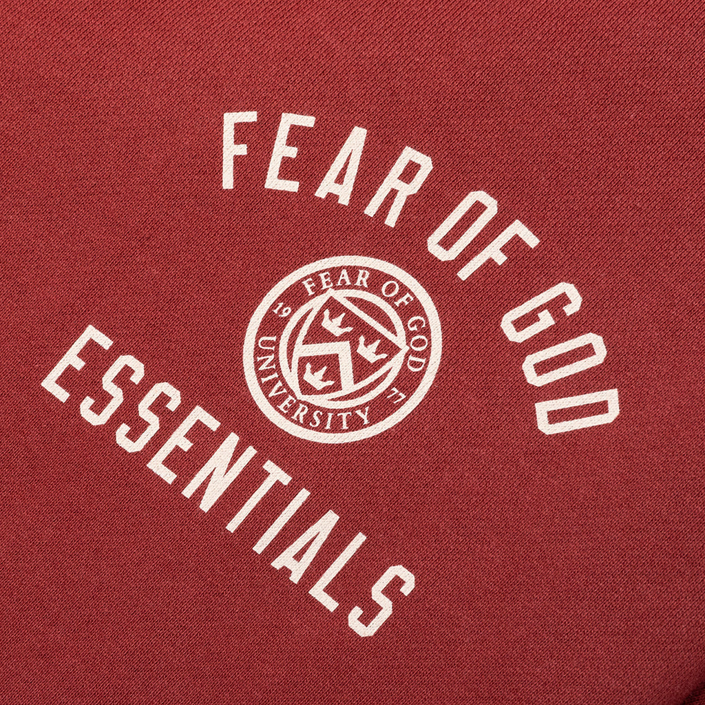 Fleece Relaxed Sweatpant - Crimson