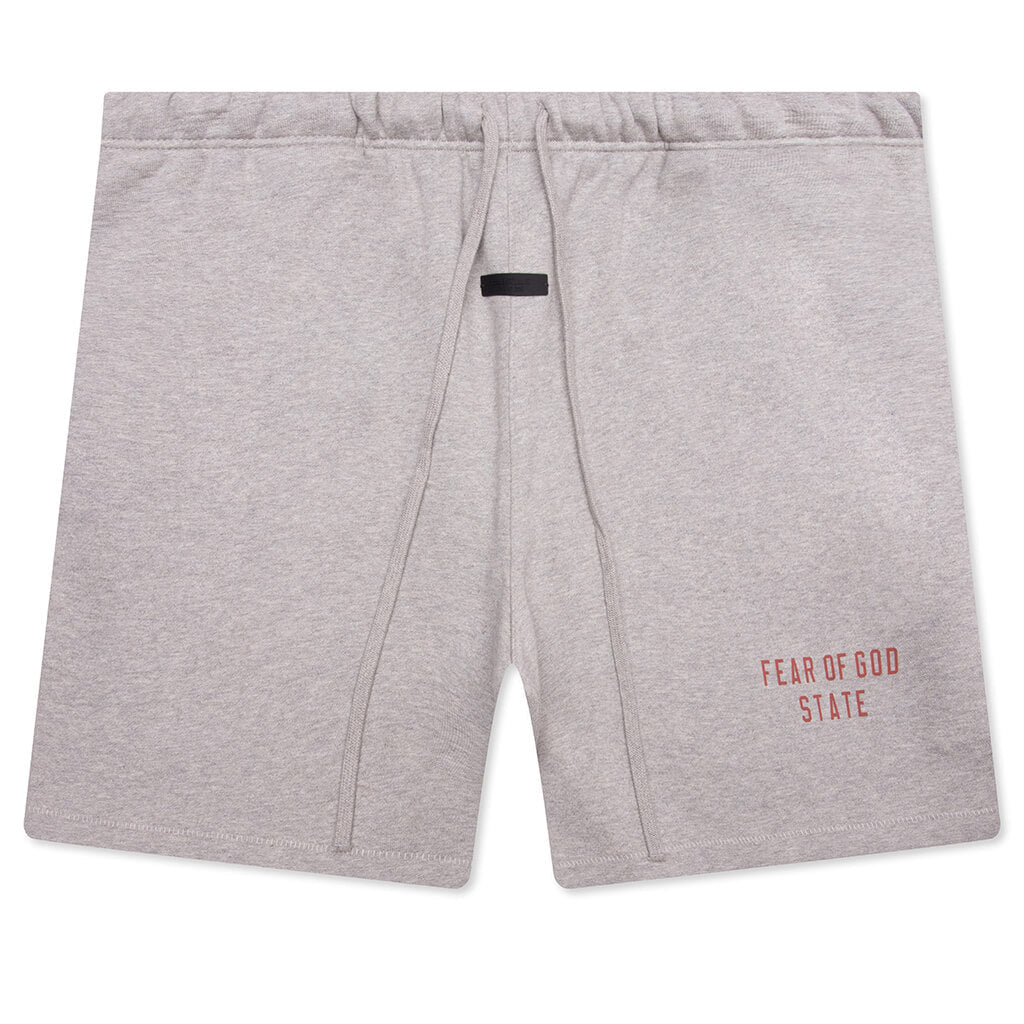 Fleece Soccer Short - Dark Heather
