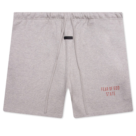 Fleece Soccer Short - Dark Heather
