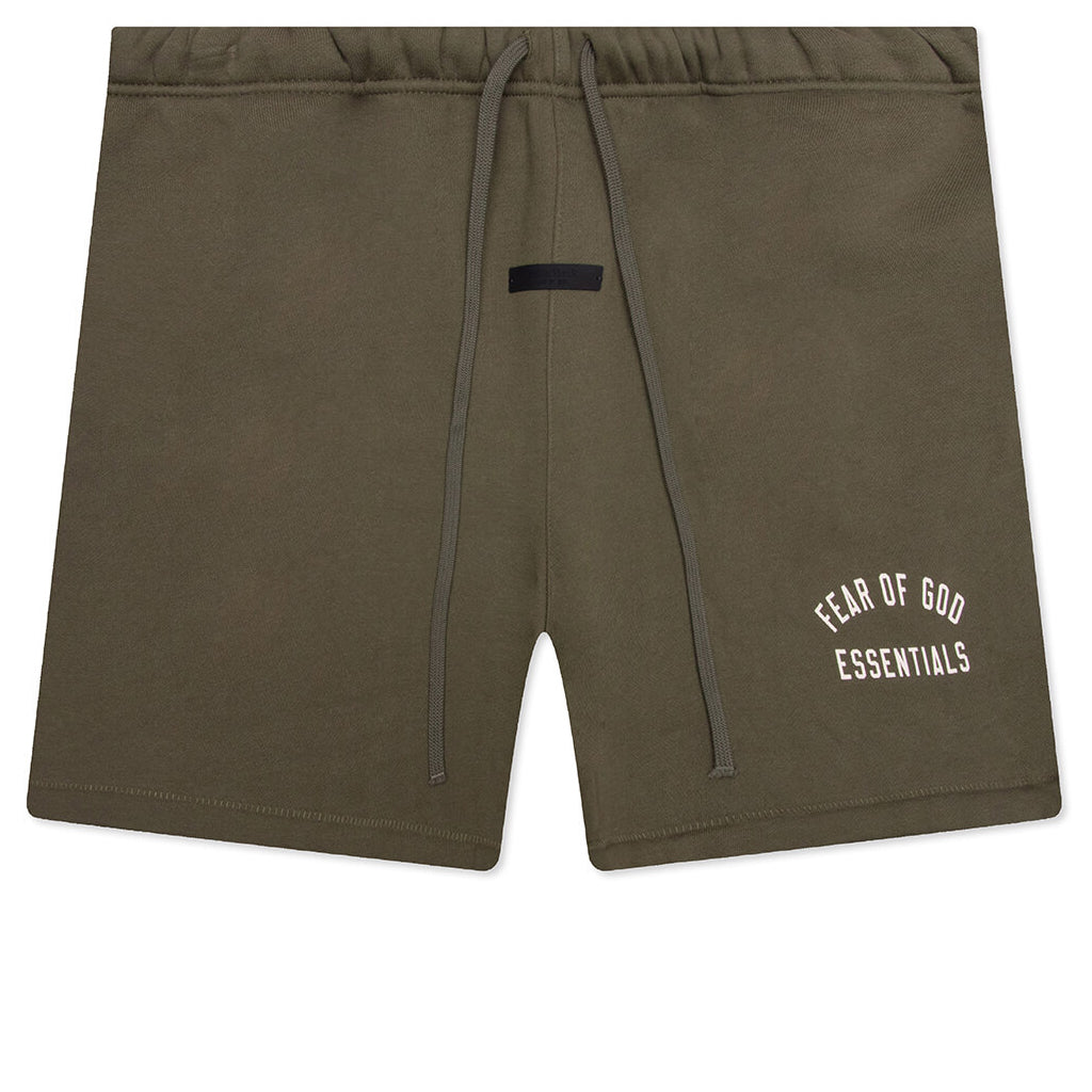 Fleece Soccer Short - Military