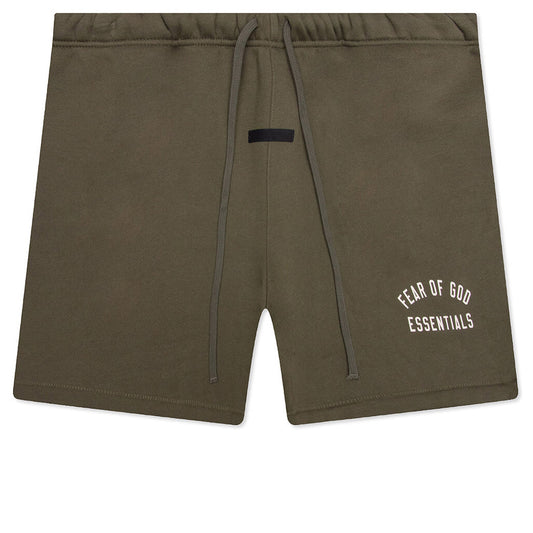 Fleece Soccer Short - Military