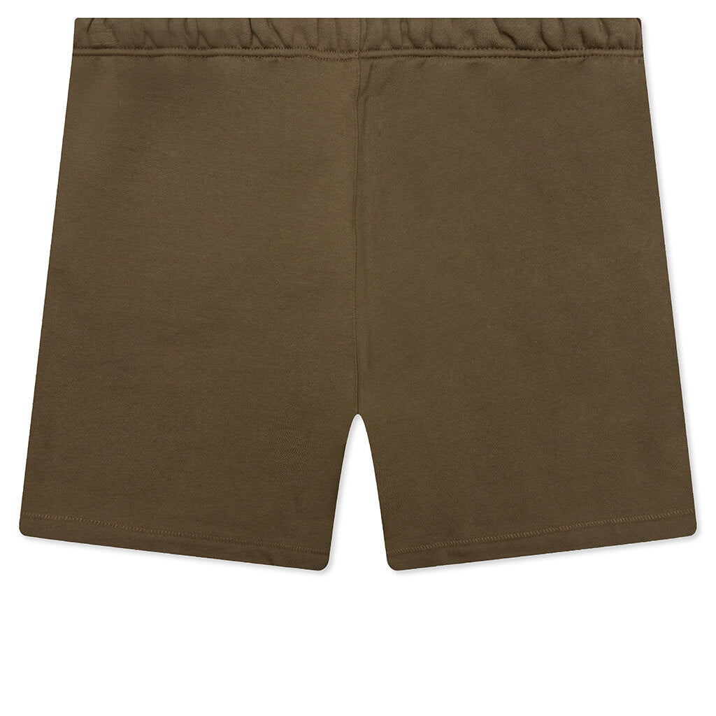Fleece Soccer Short - Olive