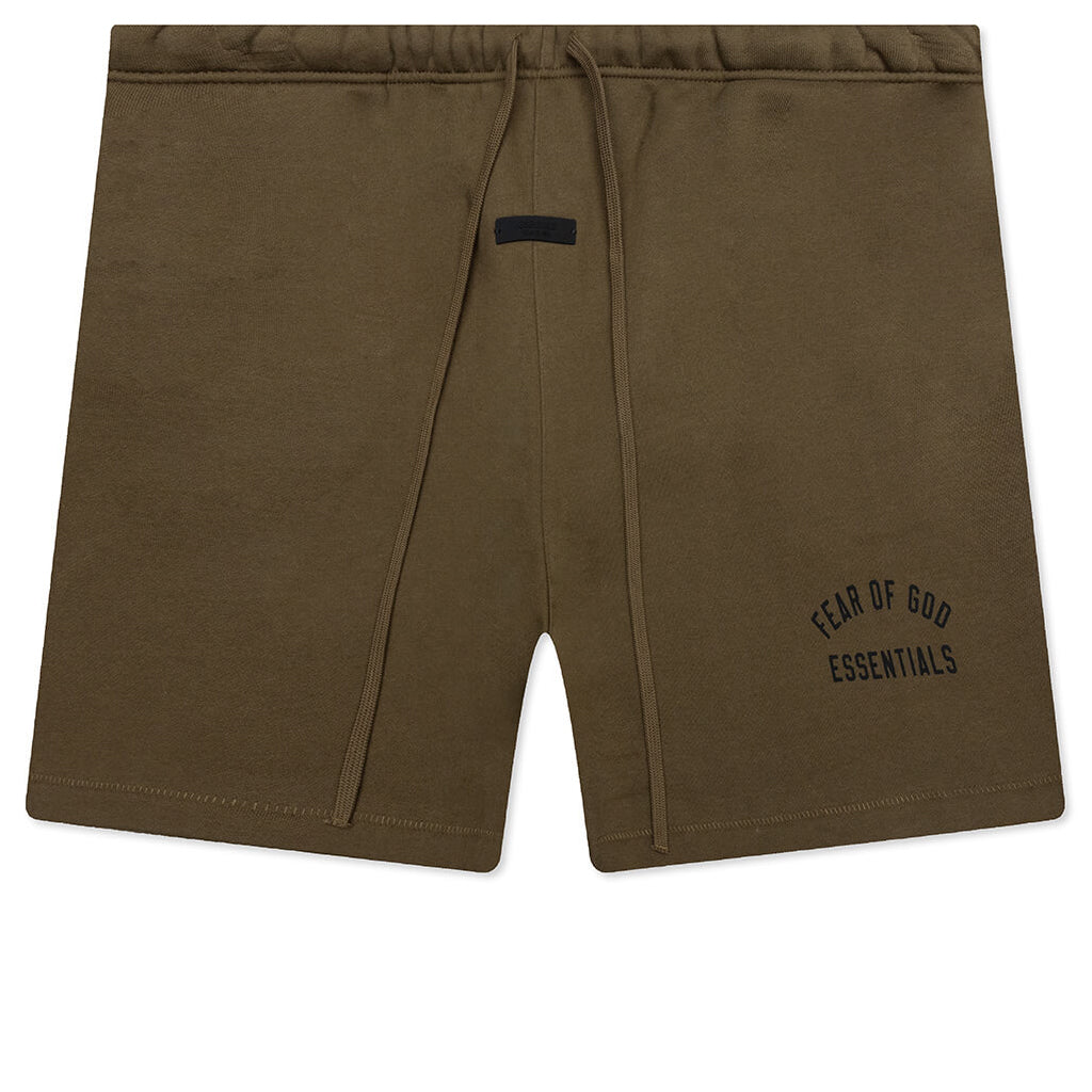 Fleece Soccer Short - Olive