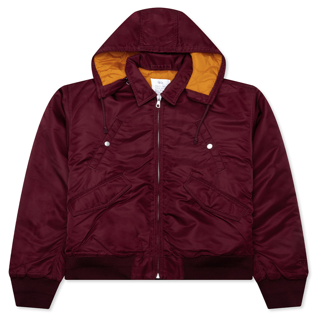 Flight Bomber - Burgundy