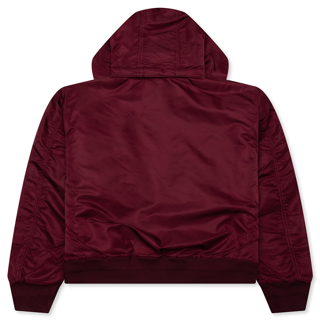 Flight Bomber - Burgundy