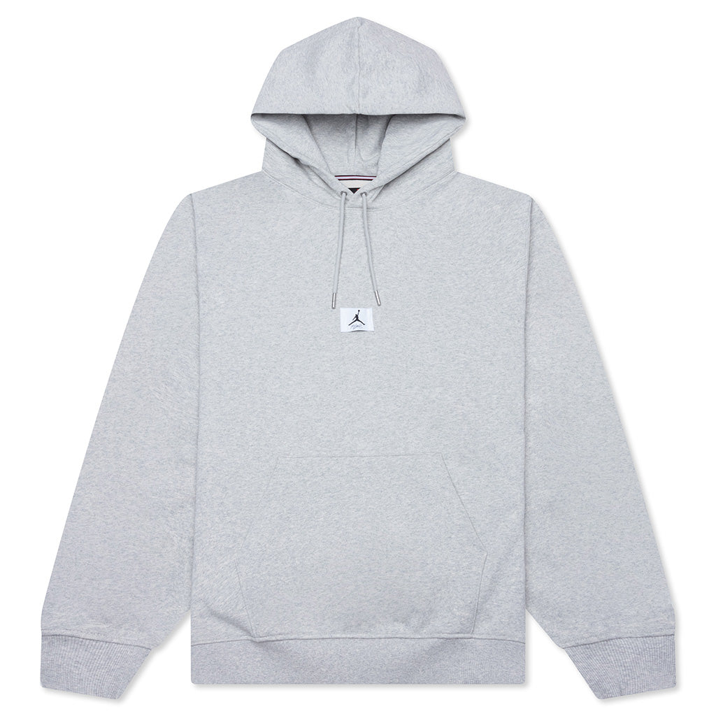 Flight Fleece Pullover Hoodie - Grey Heather/Black