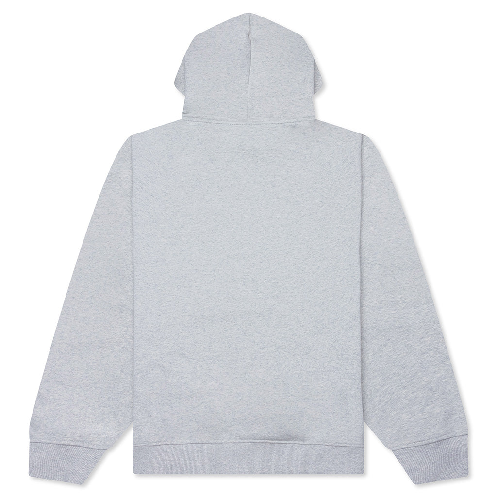 Flight Fleece Pullover Hoodie - Grey Heather/Black
