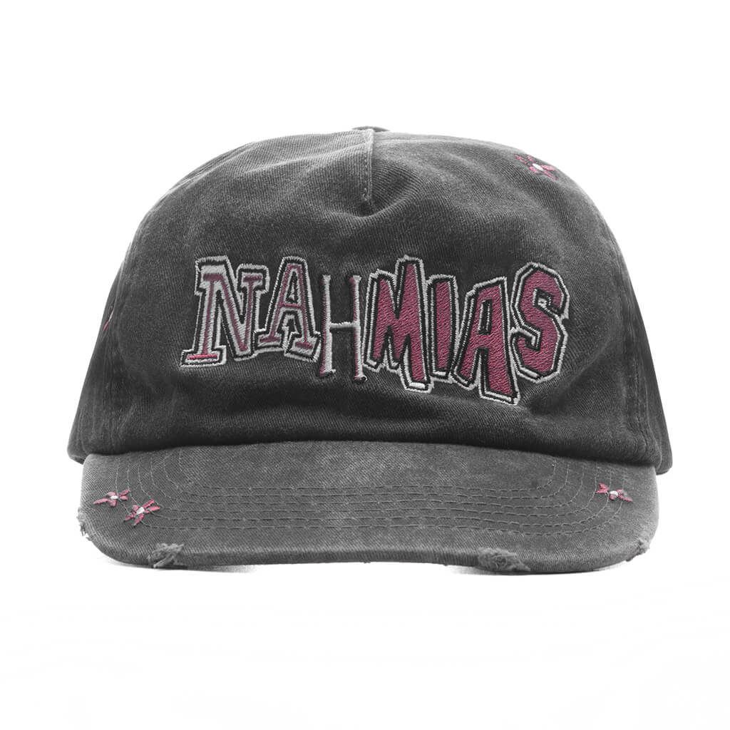 Flower Groms Dad Cap - Black