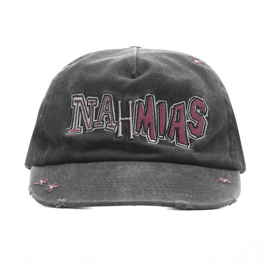 Flower Groms Dad Cap - Black