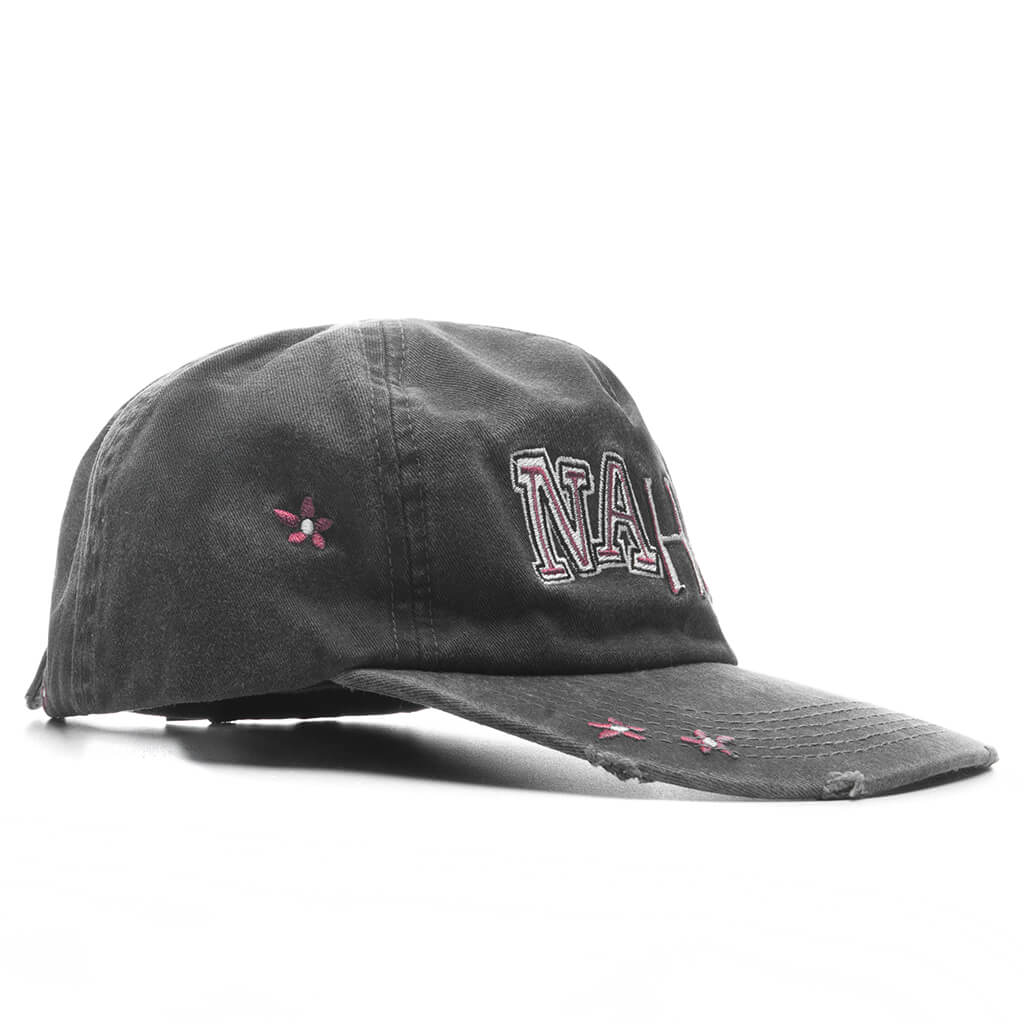 Flower Groms Dad Cap - Black