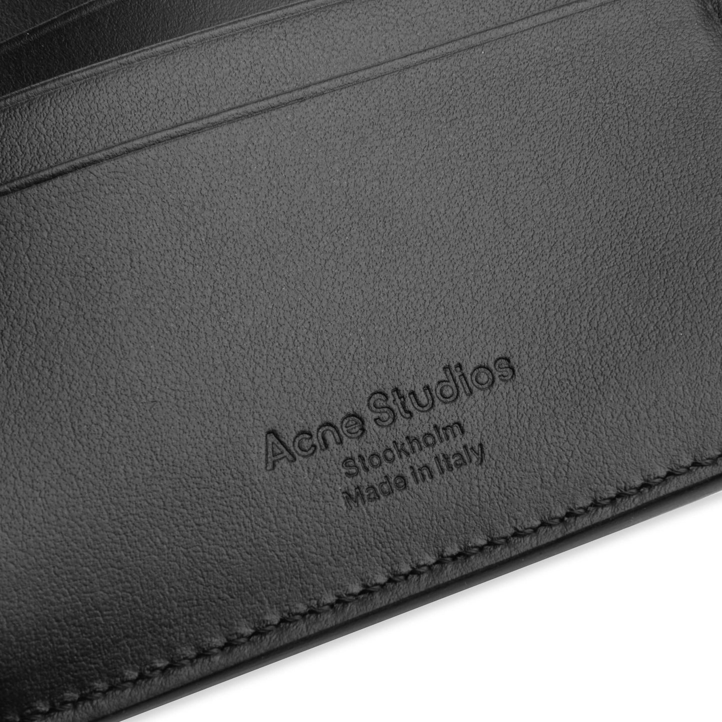 Folded Leather Wallet Fn-Ux-Slgs000286 - Black