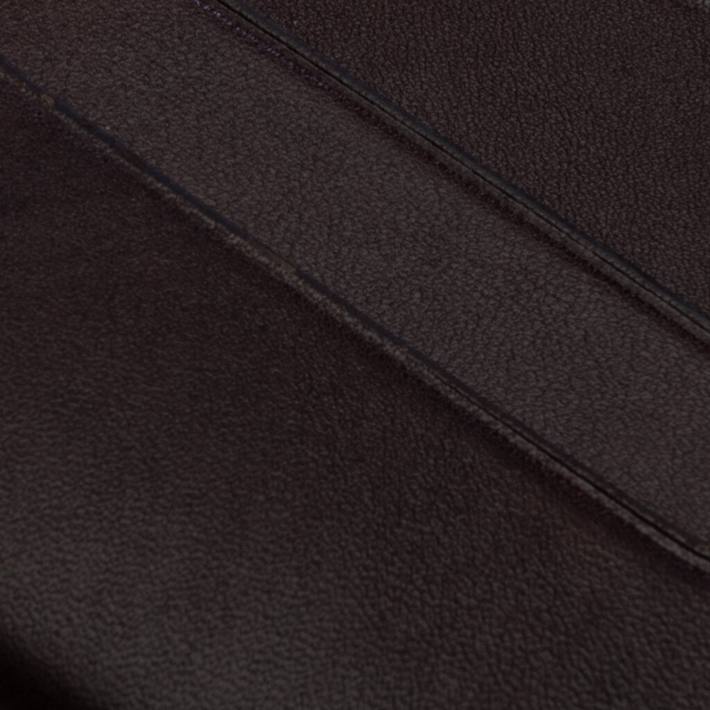 Slim Leather Card Holder Fn-Ux-Slgs000287 - Dark Brown