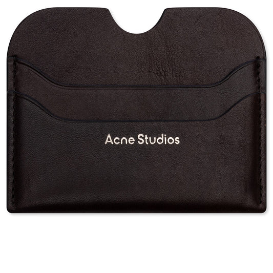 Slim Leather Card Holder Fn-Ux-Slgs000287 - Dark Brown