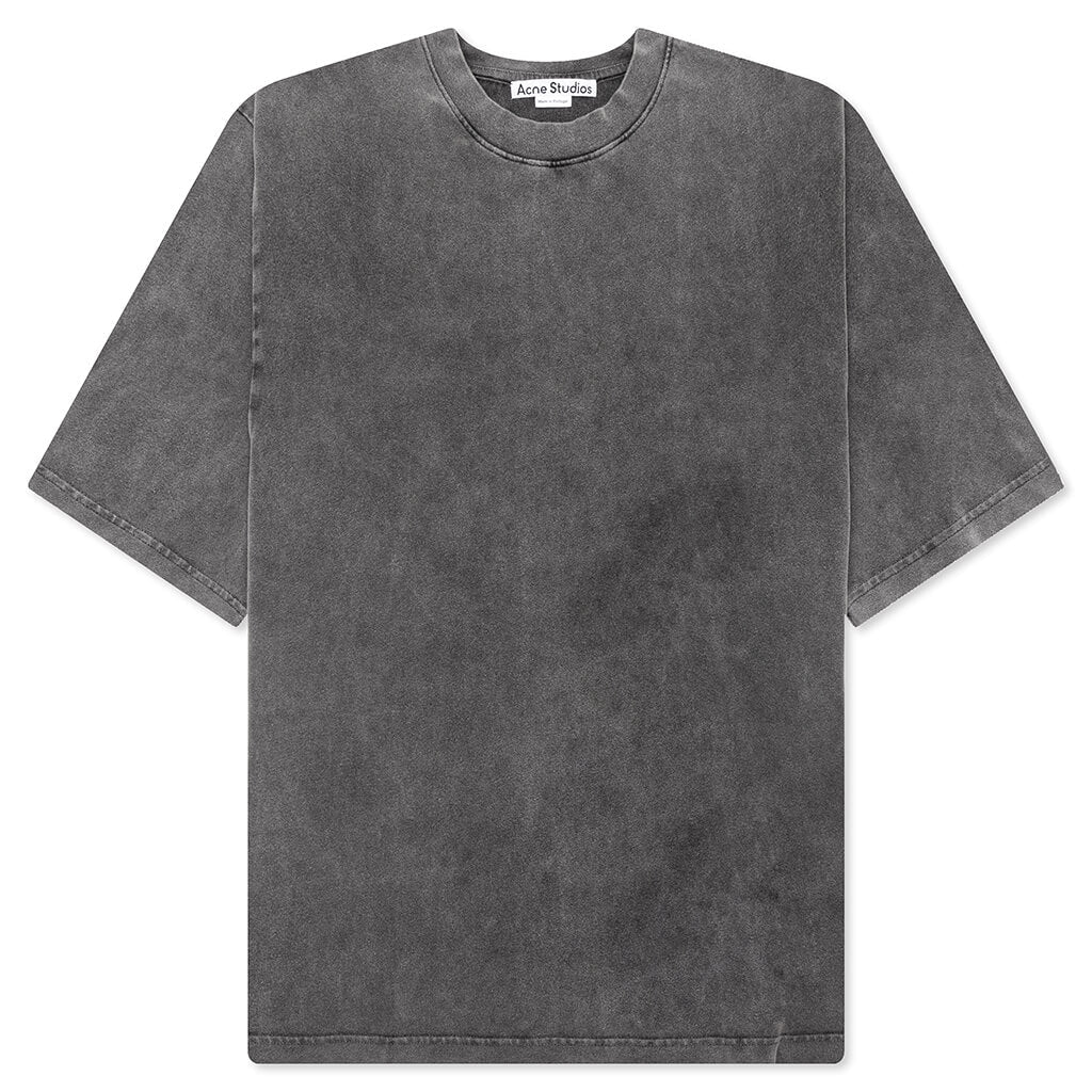 Garment Dyed Crew Neck T-Shirt Fn-Ux-Tshi000018 - Faded Black