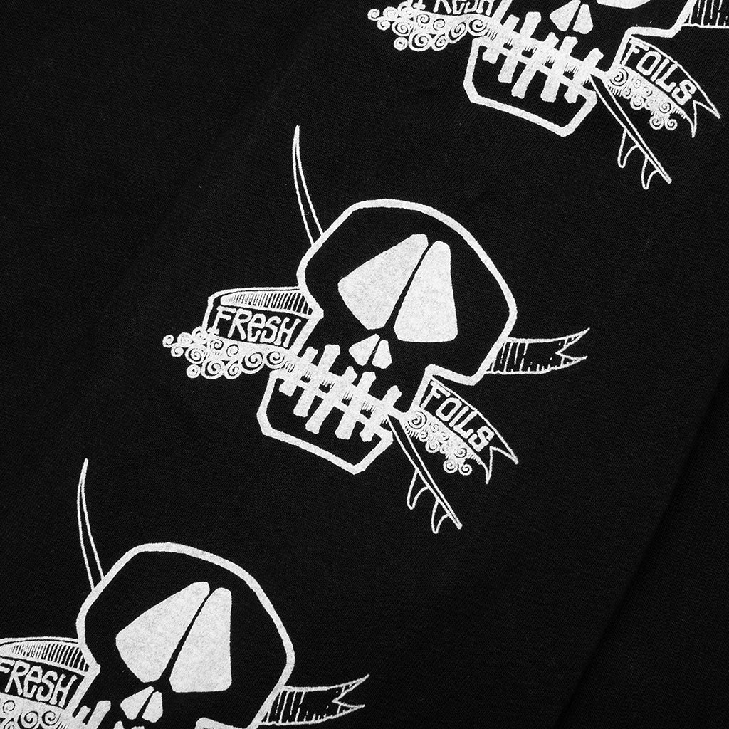 Foils Pigment Dyed L/S Tee - Black