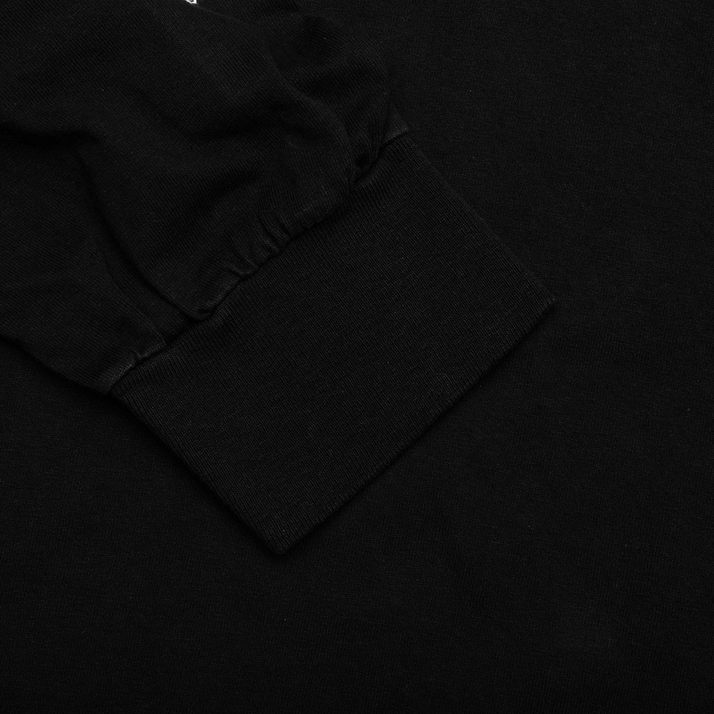 Foils Pigment Dyed L/S Tee - Black