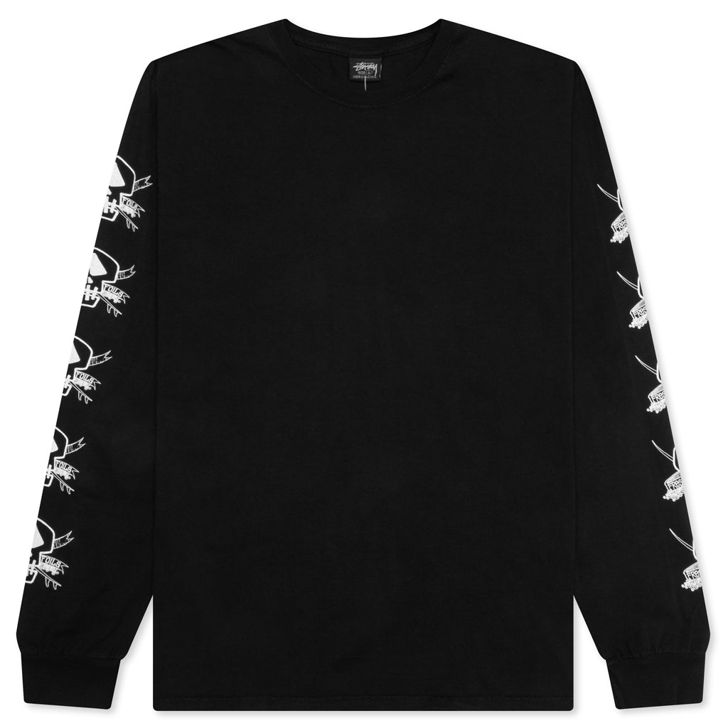 Foils Pigment Dyed L/S Tee - Black
