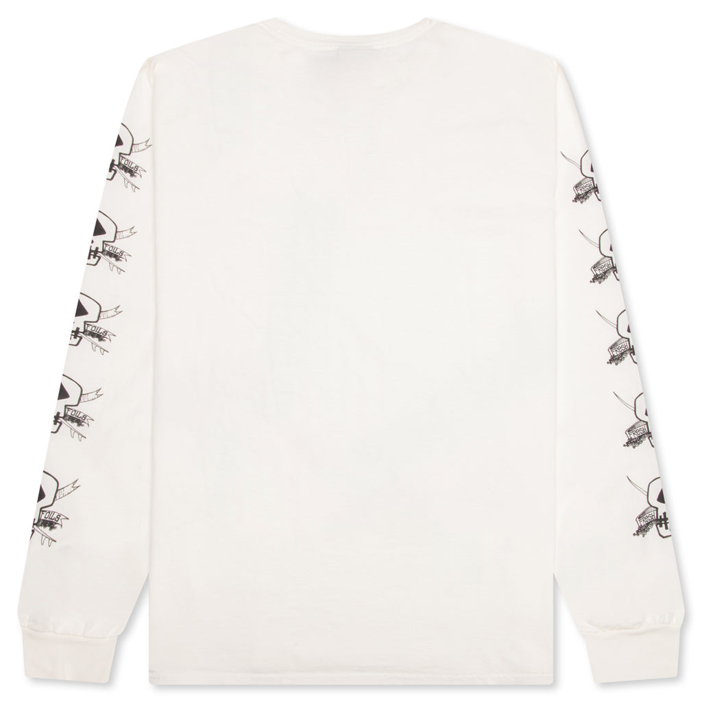 Foils Pigment Dyed L/S Tee - Natural