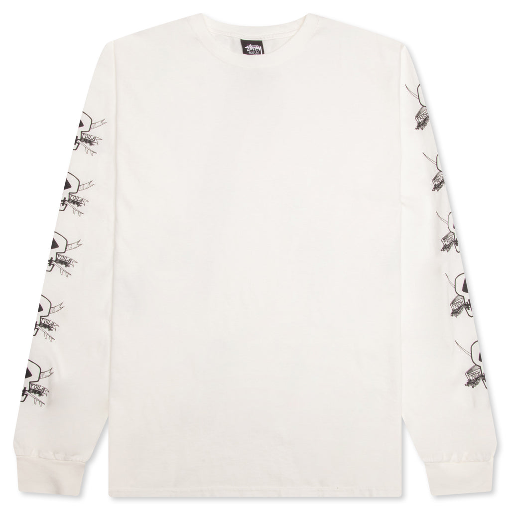 Foils Pigment Dyed L/S Tee - Natural