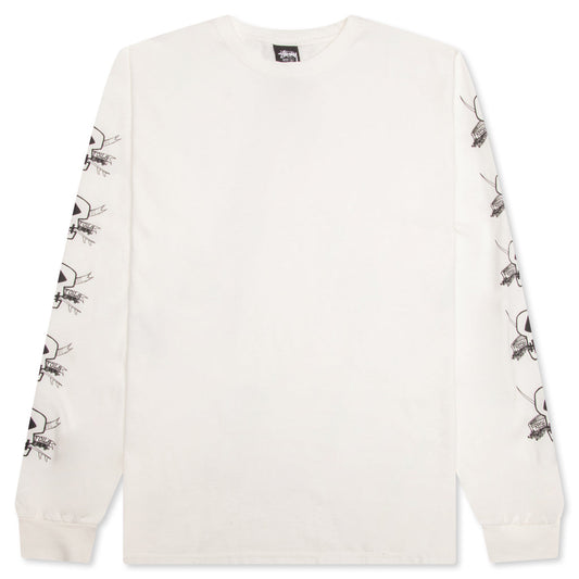 Foils Pigment Dyed L/S Tee - Natural