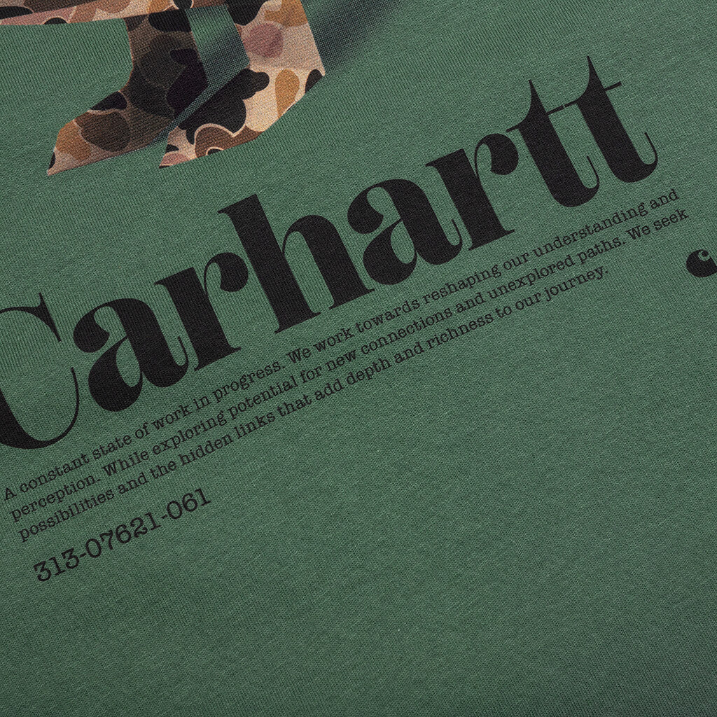 Fold Duck S/S T-Shirt - Duck Green