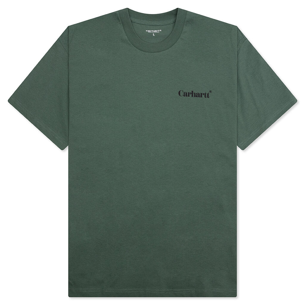 Fold Duck S/S T-Shirt - Duck Green