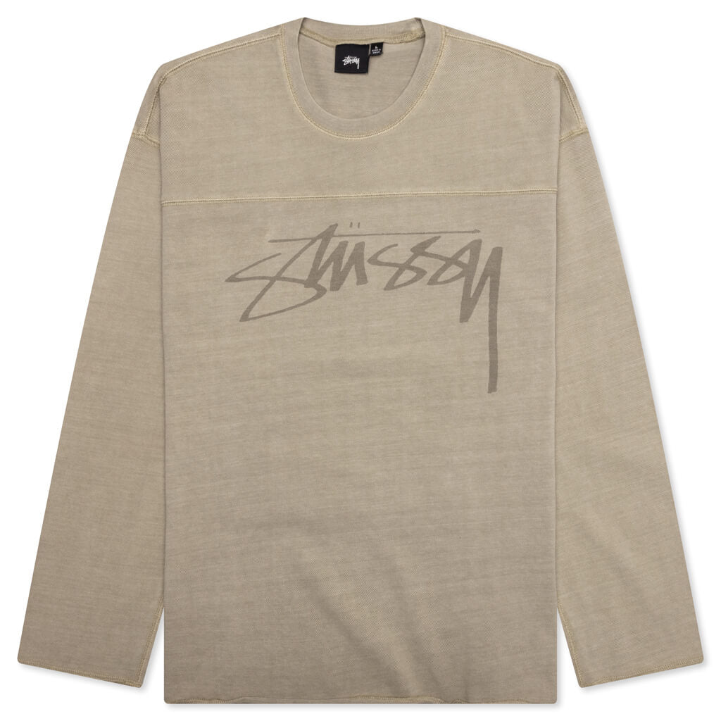 Football Crew Pigment Dyed - Sand