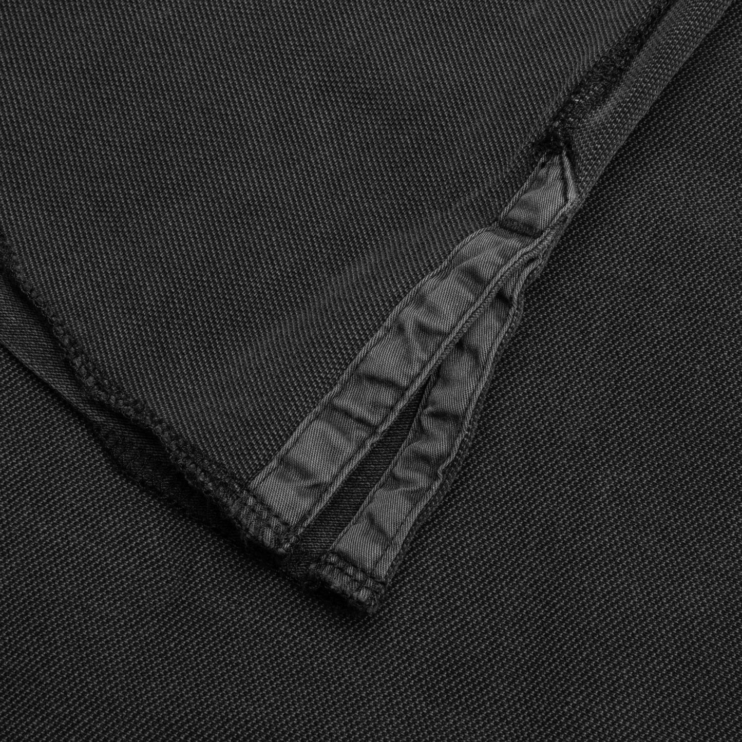 Football Crew Pigment Dyed - Washed Black