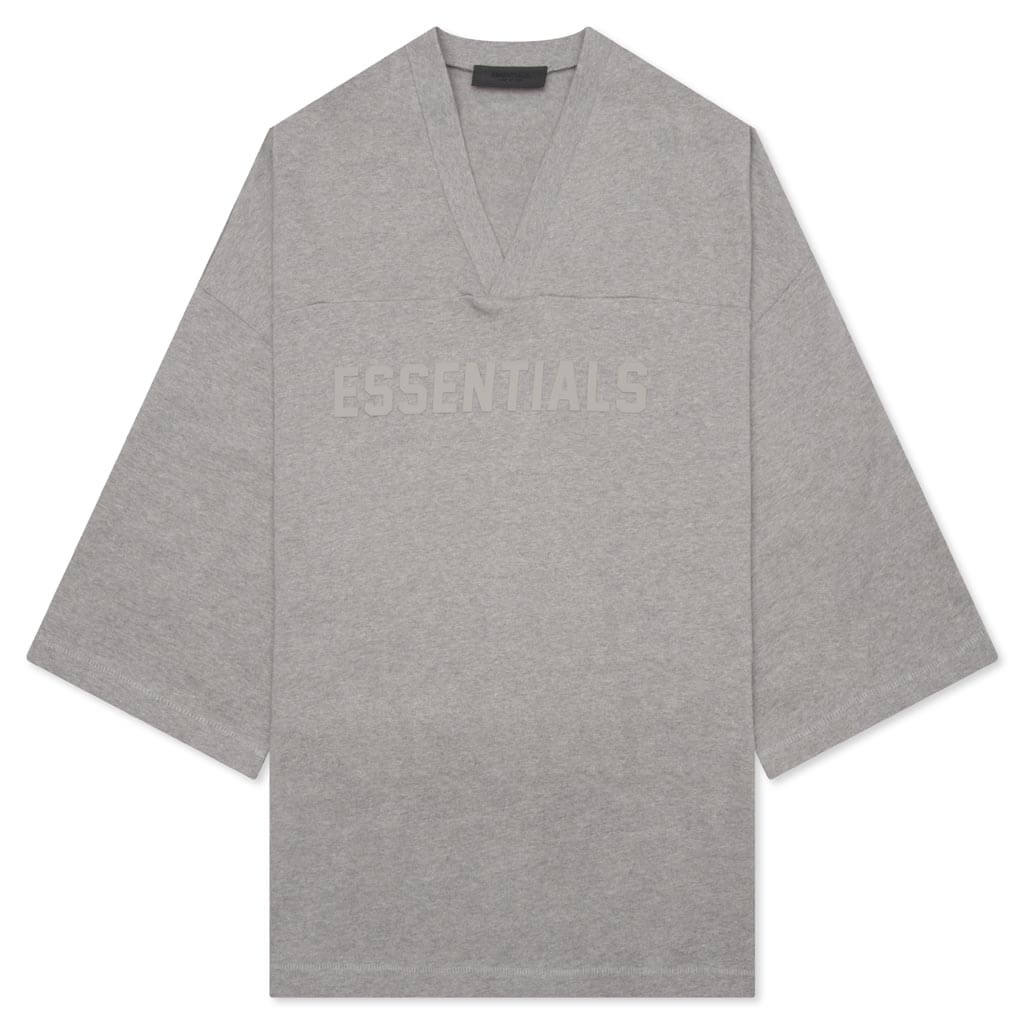 Football Tee - Dark Heather Oatmeal