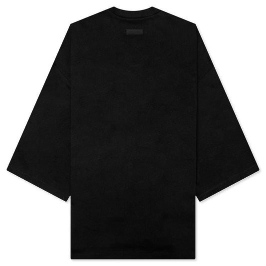 Football Tee - Jet Black