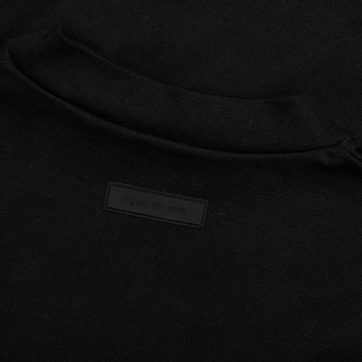 Football Tee - Jet Black