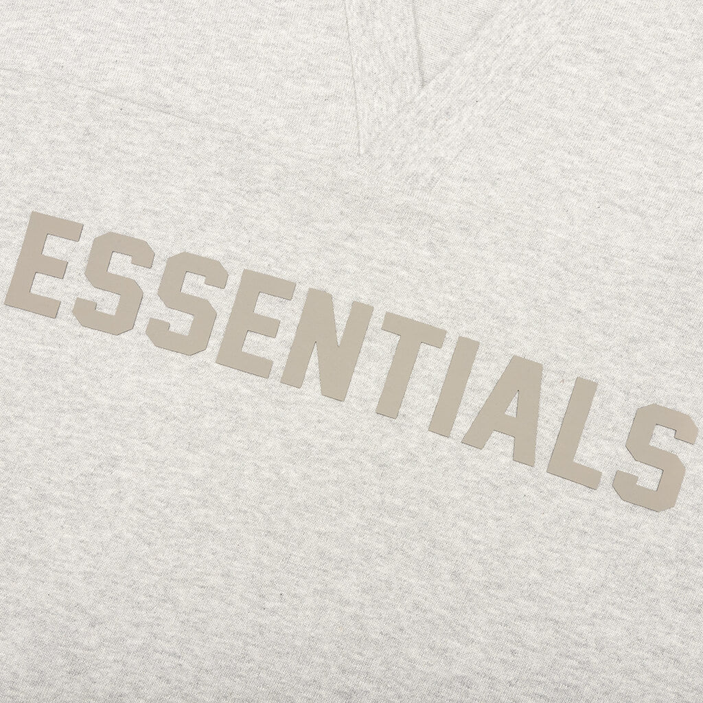 Football Tee - Light Heather Grey
